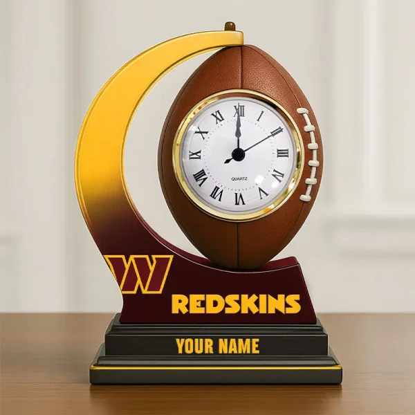 Washington Redskins New Acrylic Clock Plaque For Home SPTACP045 - Image 3