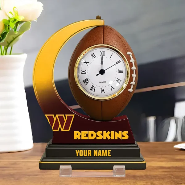 Washington Redskins New Acrylic Clock Plaque For Home SPTACP045