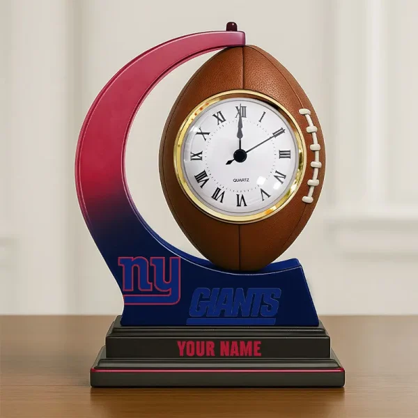 New York Giants New Acrylic Clock Plaque For Home SPTACP046 - Image 2