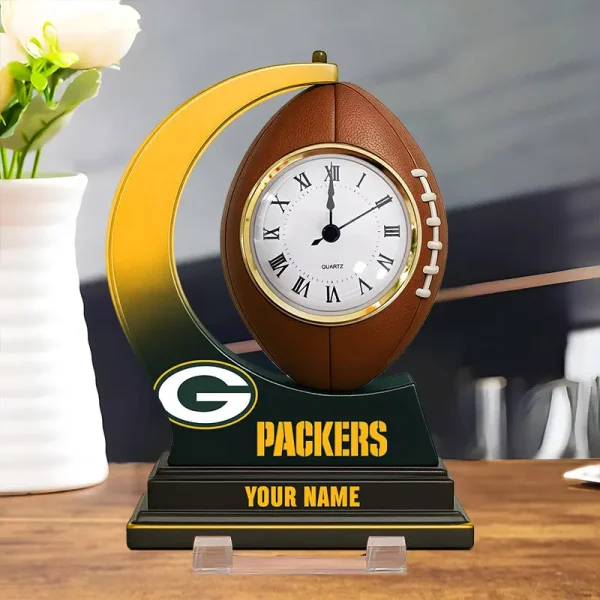 Green Bay Packers New Acrylic Clock Plaque For Home SPTACP049