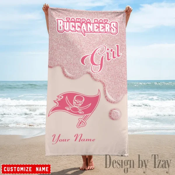 Tampa Bay Buccaneers NFL Beach Towels New 2025 AZBTOWEL527
