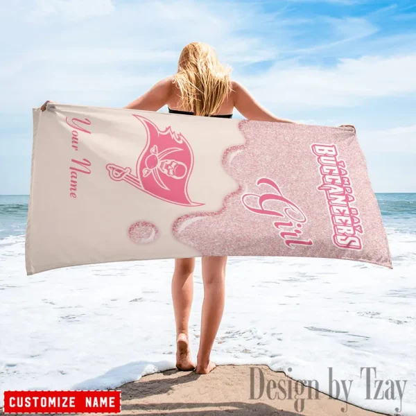 Tampa Bay Buccaneers NFL Beach Towels New 2025 AZBTOWEL527 - Image 2