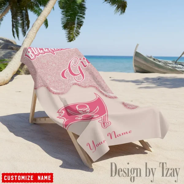 Tampa Bay Buccaneers NFL Beach Towels New 2025 AZBTOWEL527 - Image 3