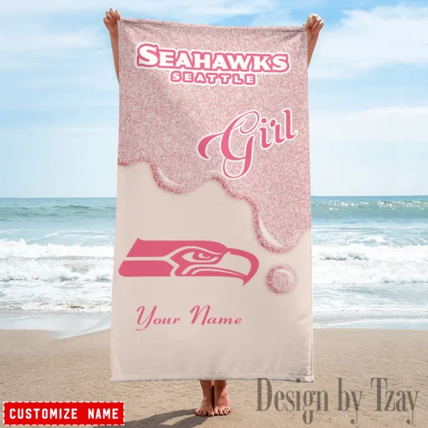 Seattle Seahawks NFL Beach Towels New 2025 AZBTOWEL528
