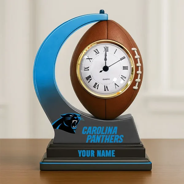 Carolina Panthers New Acrylic Clock Plaque For Home SPTACP053 - Image 2