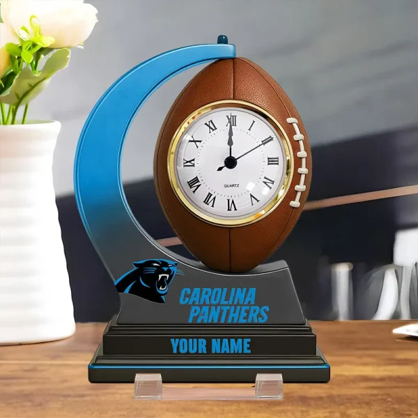 Carolina Panthers New Acrylic Clock Plaque For Home SPTACP053
