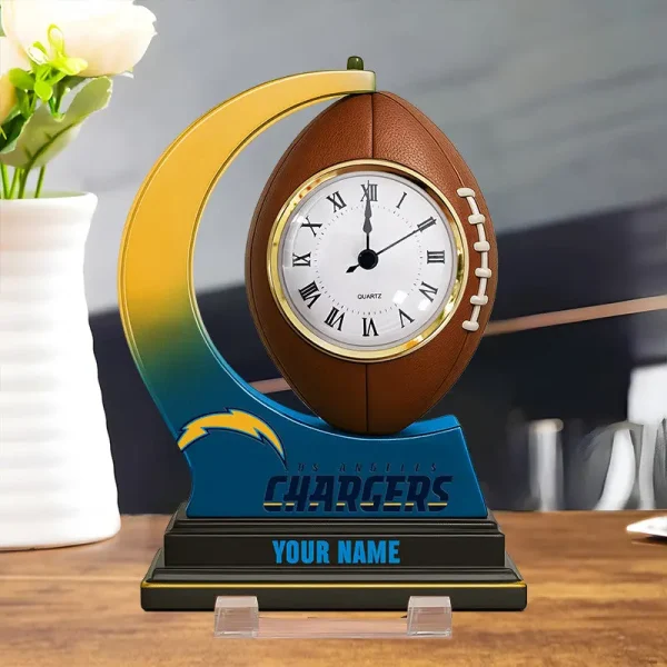 Los Angeles Chargers New Acrylic Clock Plaque For Home SPTACP055