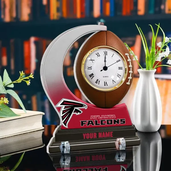 Atlanta Falcons New Acrylic Clock Plaque For Home SPTACP056 - Image 2