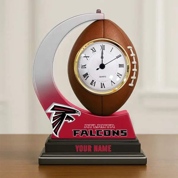Atlanta Falcons New Acrylic Clock Plaque For Home SPTACP056 - Image 3