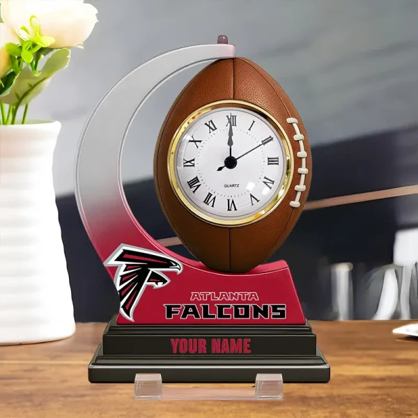 Atlanta Falcons New Acrylic Clock Plaque For Home SPTACP056