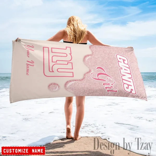 New York Giants NFL Beach Towels New 2025 AZBTOWEL532 - Image 2