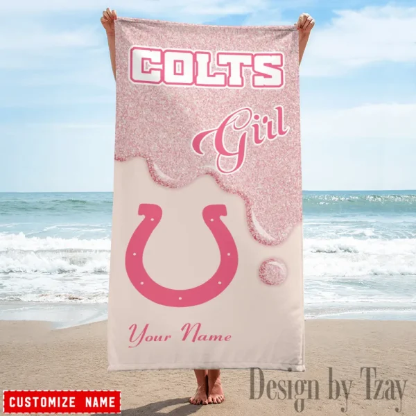 Indianapolis Colts NFL Beach Towels New 2025 AZBTOWEL542