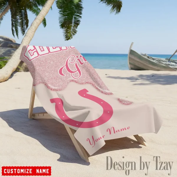 Indianapolis Colts NFL Beach Towels New 2025 AZBTOWEL542 - Image 2