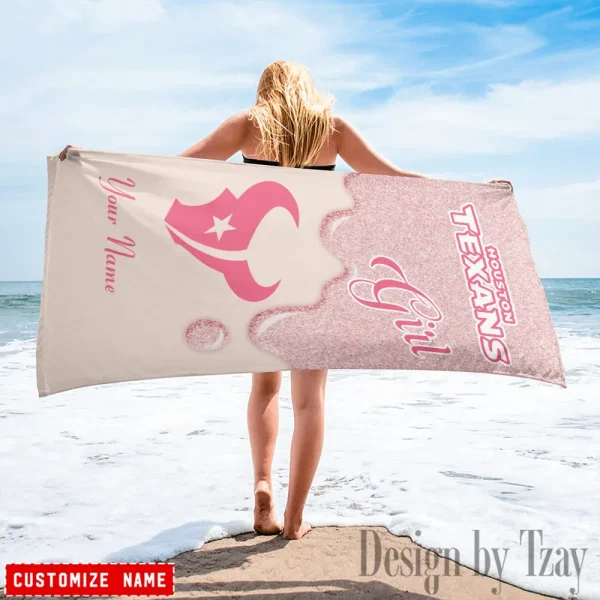 Houston Texans NFL Beach Towels New 2025 AZBTOWEL543