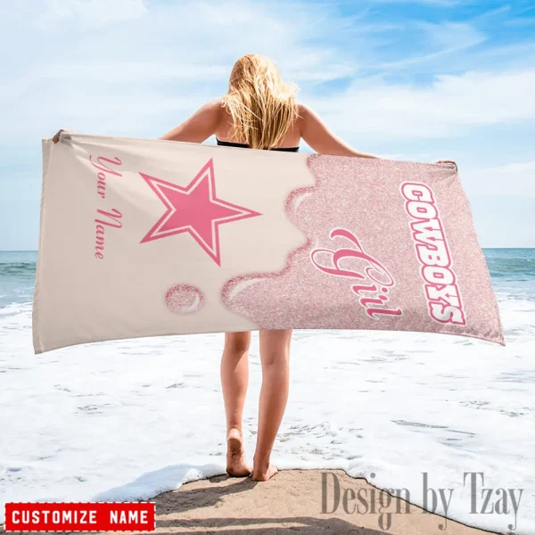 Dallas Cowboys NFL Beach Towels New 2025 AZBTOWEL547 - Image 2