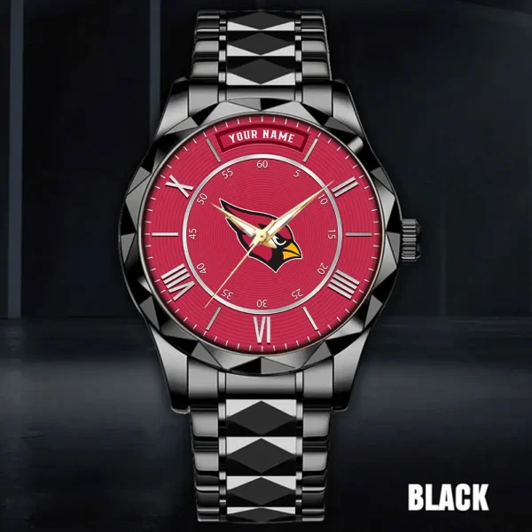 Arizona Cardinals Business Watch For Men Automatic Mechanical Stainless Steel Band 2025 SPTDMW706 - Image 3
