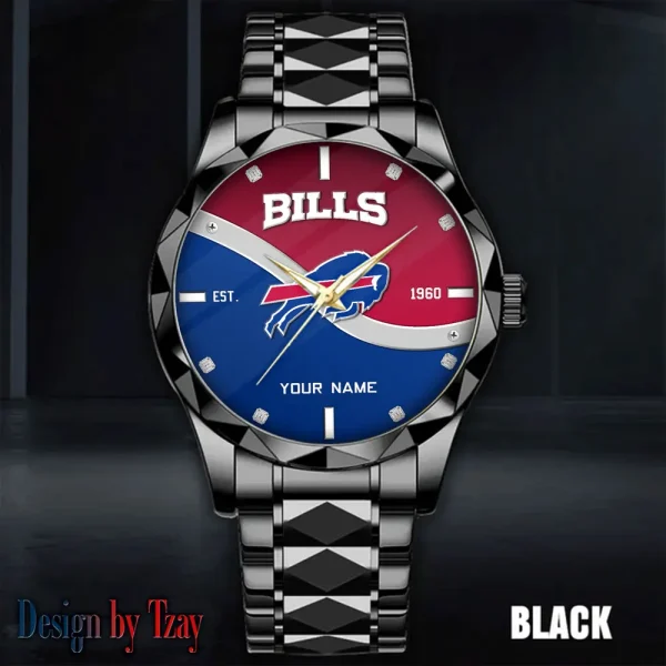Buffalo Bills Warterproof Sports Men Watches Top Brand Luxury Clock Style 2025 SPTDMW677 - Image 4
