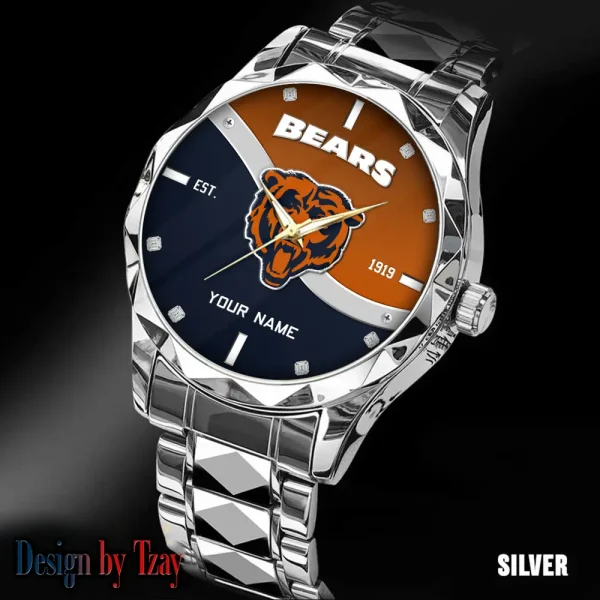 Chicago Bears Warterproof Sports Men Watches Top Brand Luxury Clock Style 2025 SPTDMW679 - Image 2