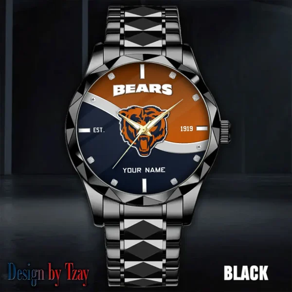Chicago Bears Warterproof Sports Men Watches Top Brand Luxury Clock Style 2025 SPTDMW679 - Image 3