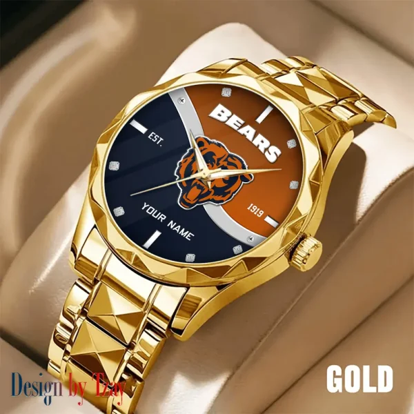 Chicago Bears Warterproof Sports Men Watches Top Brand Luxury Clock Style 2025 SPTDMW679 - Image 4