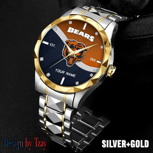 Chicago Bears Warterproof Sports Men Watches Top Brand Luxury Clock Style 2025 SPTDMW679