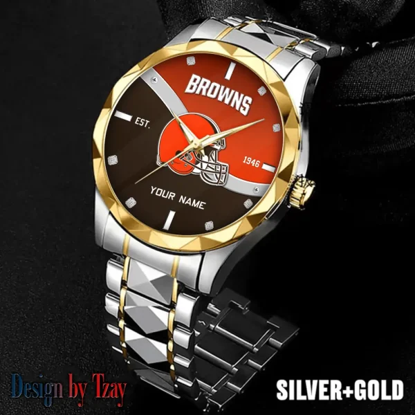 Cleveland Browns Warterproof Sports Men Watches Top Brand Luxury Clock Style 2025 SPTDMW681
