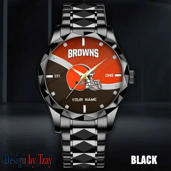 Cleveland Browns Warterproof Sports Men Watches Top Brand Luxury Clock Style 2025 SPTDMW681 - Image 5