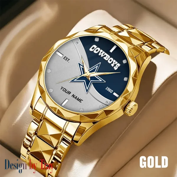 Dallas Cowboys Warterproof Sports Men Watches Top Brand Luxury Clock Style 2025 SPTDMW682 - Image 4