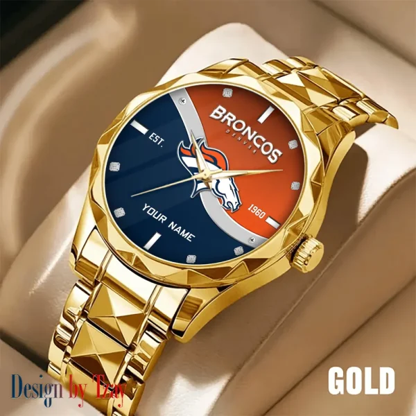 Denver Broncos Warterproof Sports Men Watches Top Brand Luxury Clock Style 2025 SPTDMW683 - Image 2