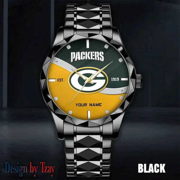 Green Bay Packers Warterproof Sports Men Watches Top Brand Luxury Clock Style 2025 SPTDMW685 - Image 2