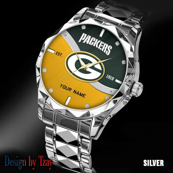 Green Bay Packers Warterproof Sports Men Watches Top Brand Luxury Clock Style 2025 SPTDMW685 - Image 3