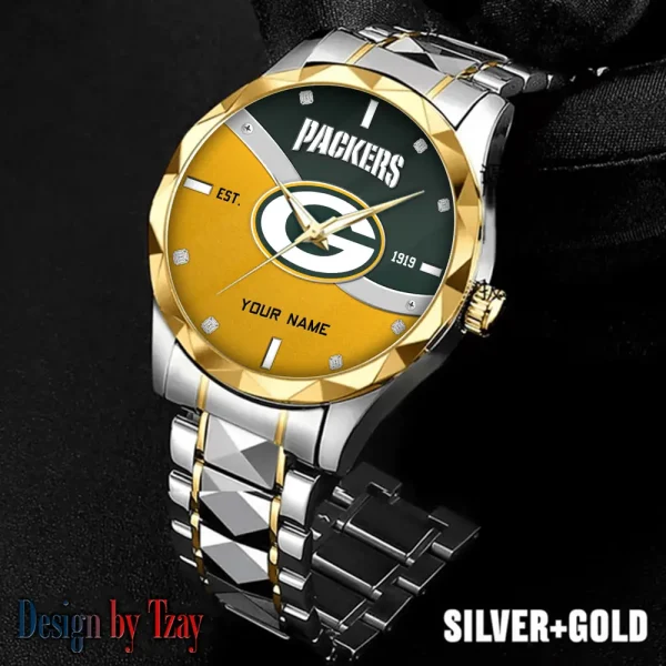 Green Bay Packers Warterproof Sports Men Watches Top Brand Luxury Clock Style 2025 SPTDMW685