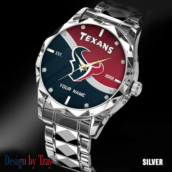 Houston Texans Warterproof Sports Men Watches Top Brand Luxury Clock Style 2025 SPTDMW686 - Image 2
