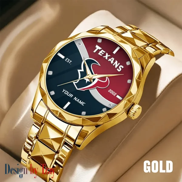 Houston Texans Warterproof Sports Men Watches Top Brand Luxury Clock Style 2025 SPTDMW686 - Image 4