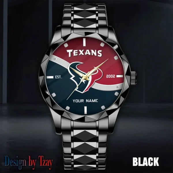 Houston Texans Warterproof Sports Men Watches Top Brand Luxury Clock Style 2025 SPTDMW686 - Image 5