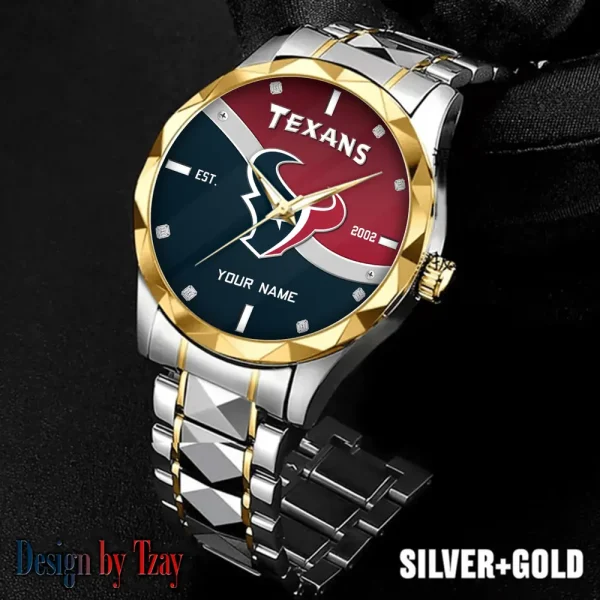 Houston Texans Warterproof Sports Men Watches Top Brand Luxury Clock Style 2025 SPTDMW686