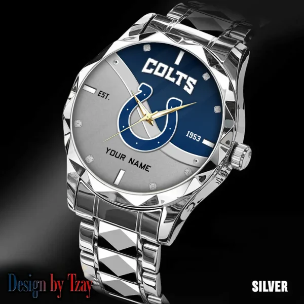 Indianapolis Colts Warterproof Sports Men Watches Top Brand Luxury Clock Style 2025 SPTDMW687 - Image 3