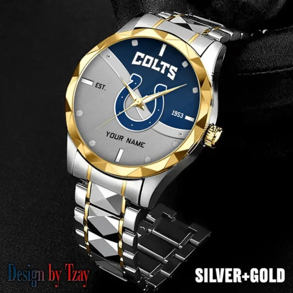Indianapolis Colts Warterproof Sports Men Watches Top Brand Luxury Clock Style 2025 SPTDMW687
