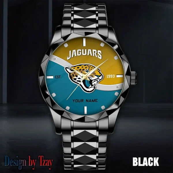 Jacksonville Jaguars Warterproof Sports Men Watches Top Brand Luxury Clock Style 2025 SPTDMW688 - Image 3