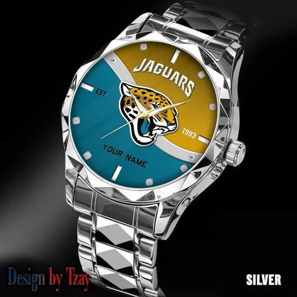Jacksonville Jaguars Warterproof Sports Men Watches Top Brand Luxury Clock Style 2025 SPTDMW688 - Image 5