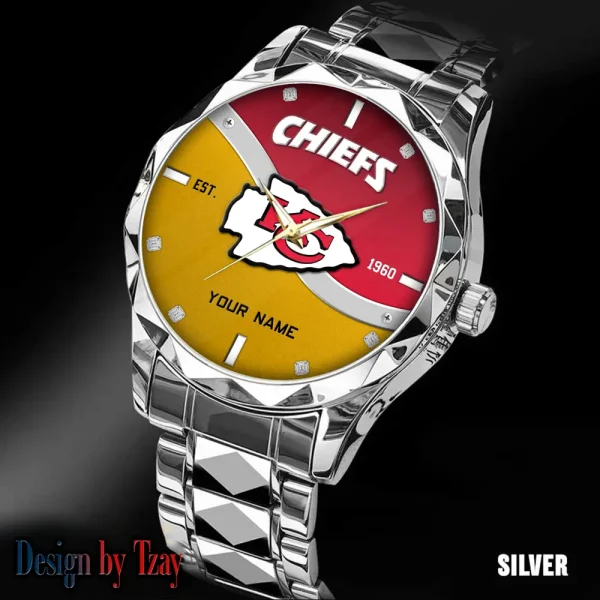 Kansas City Chiefs Warterproof Sports Men Watches Top Brand Luxury Clock Style 2025 SPTDMW689 - Image 3