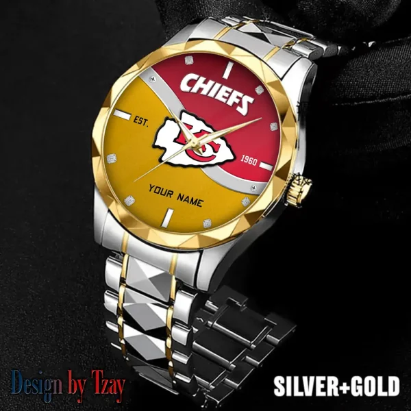 Kansas City Chiefs Warterproof Sports Men Watches Top Brand Luxury Clock Style 2025 SPTDMW689