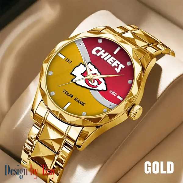 Kansas City Chiefs Warterproof Sports Men Watches Top Brand Luxury Clock Style 2025 SPTDMW689 - Image 2