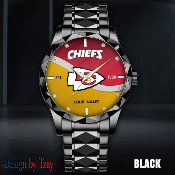 Kansas City Chiefs Warterproof Sports Men Watches Top Brand Luxury Clock Style 2025 SPTDMW689 - Image 4