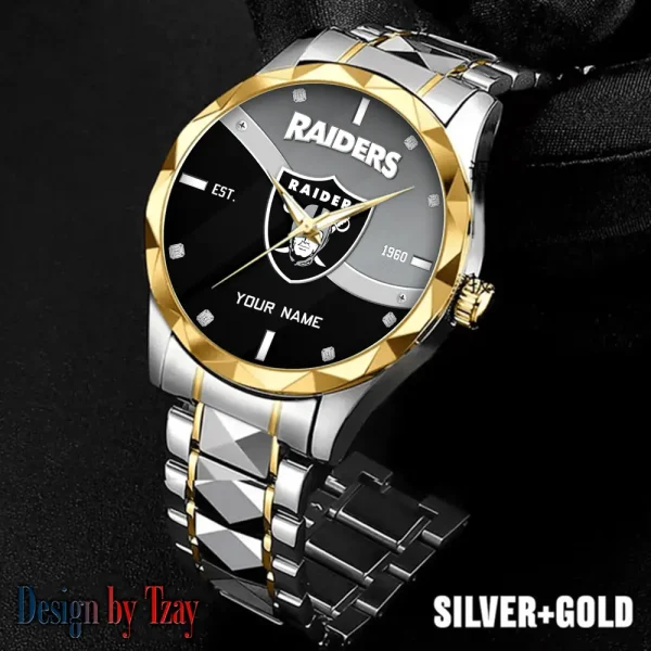 Las Vegas Raiders Warterproof Sports Men Watches Top Brand Luxury Clock Style 2025 SPTDMW690