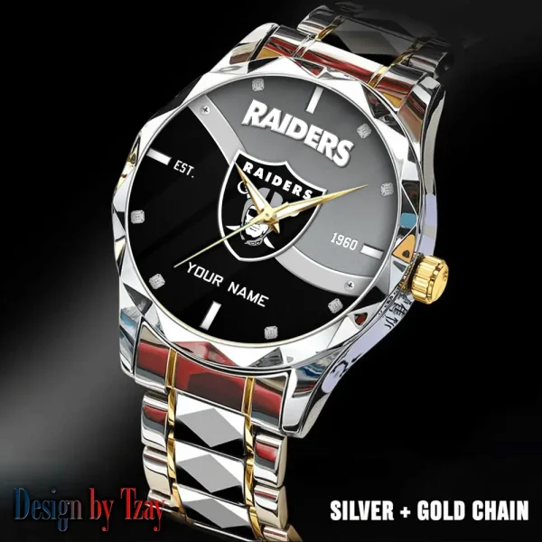 Las Vegas Raiders Warterproof Sports Men Watches Top Brand Luxury Clock Style 2025 SPTDMW690 - Image 3