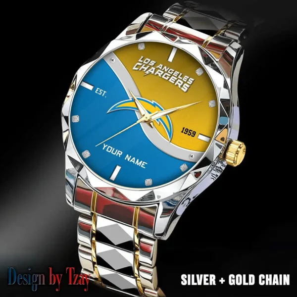 Los Angeles Chargers Warterproof Sports Men Watches Top Brand Luxury Clock Style 2025 SPTDMW691 - Image 2