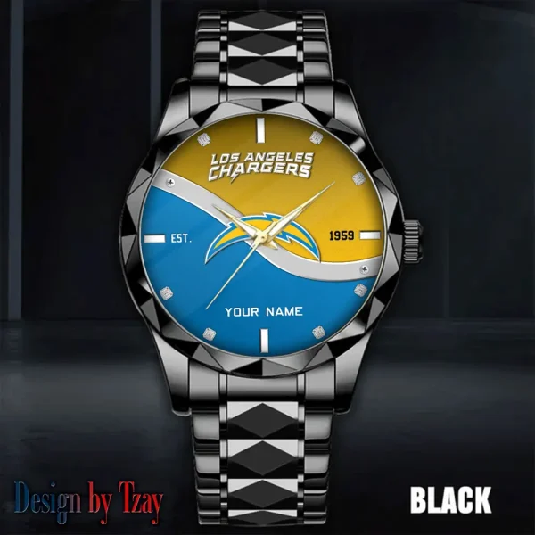 Los Angeles Chargers Warterproof Sports Men Watches Top Brand Luxury Clock Style 2025 SPTDMW691 - Image 4