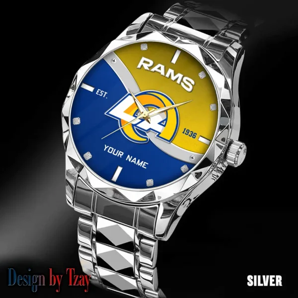 Los Angeles Rams Warterproof Sports Men Watches Top Brand Luxury Clock Style 2025 SPTDMW692 - Image 2
