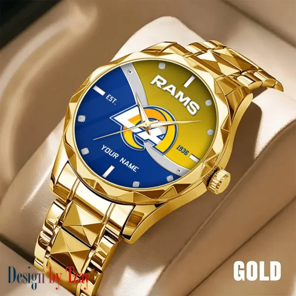 Los Angeles Rams Warterproof Sports Men Watches Top Brand Luxury Clock Style 2025 SPTDMW692 - Image 3